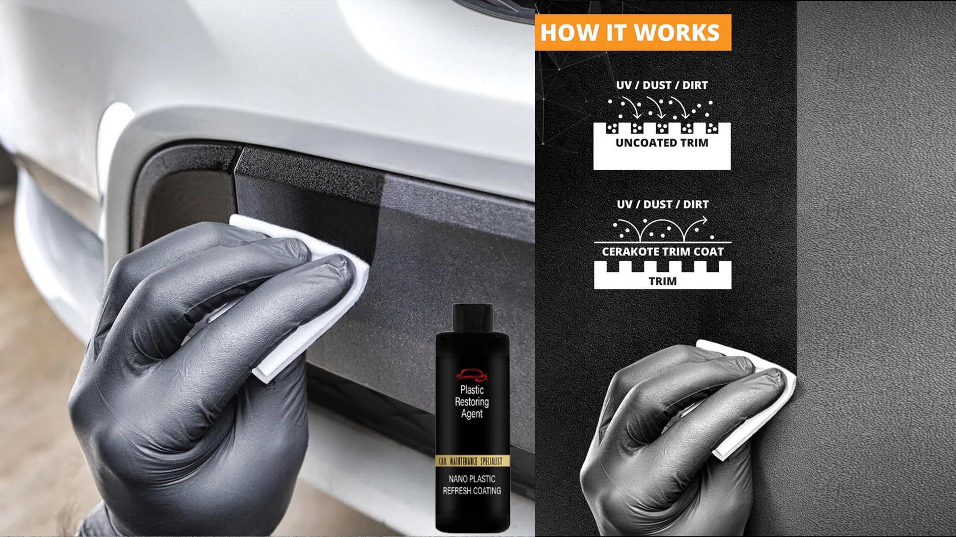 Plastic Restoring Agent For Car & Bikes