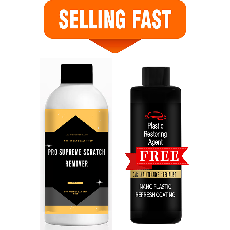 Pro Supreme Scratch Remover + Shine Restorer Free